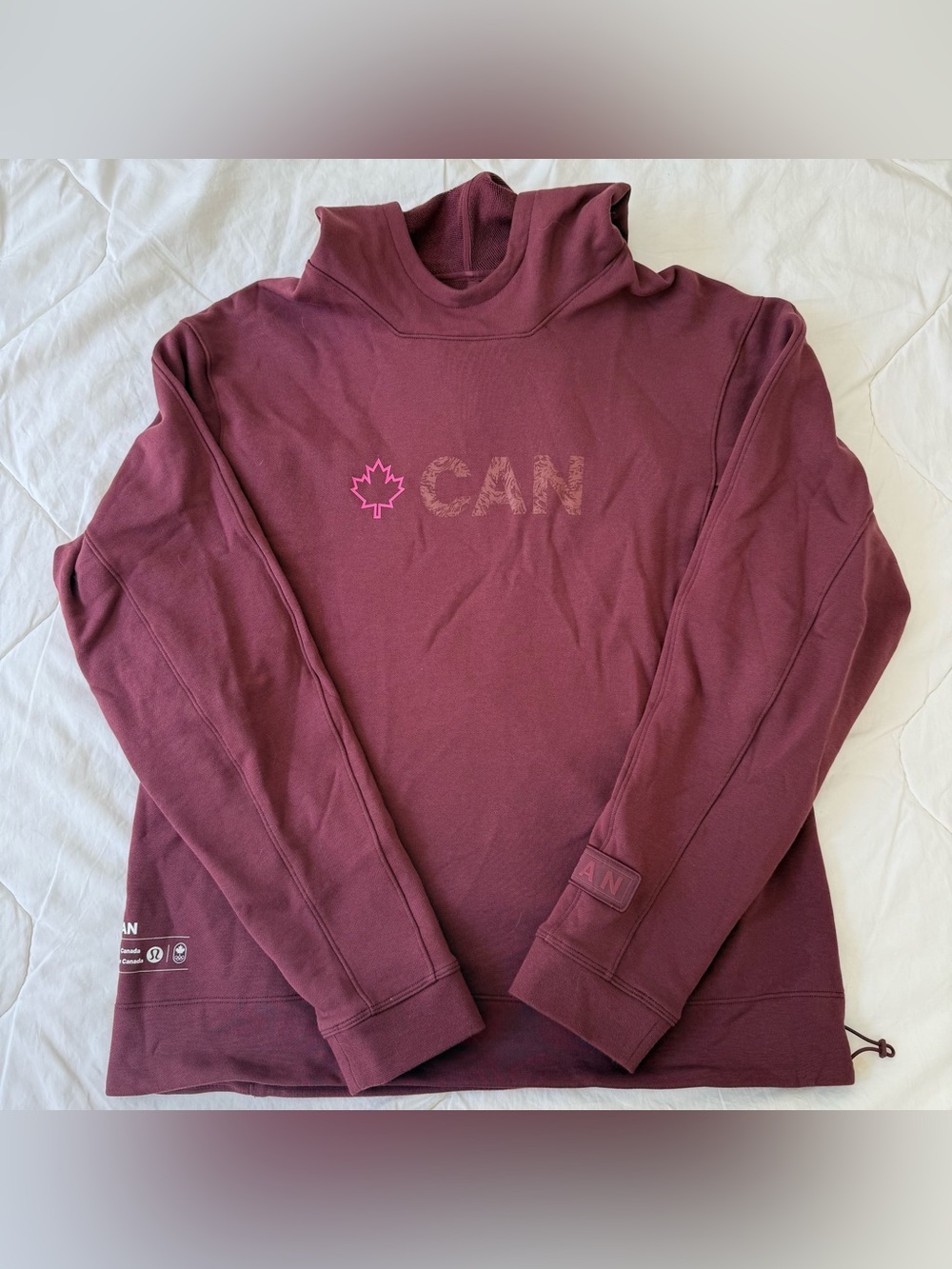 Team Canada French Terry Oversized Hoodie